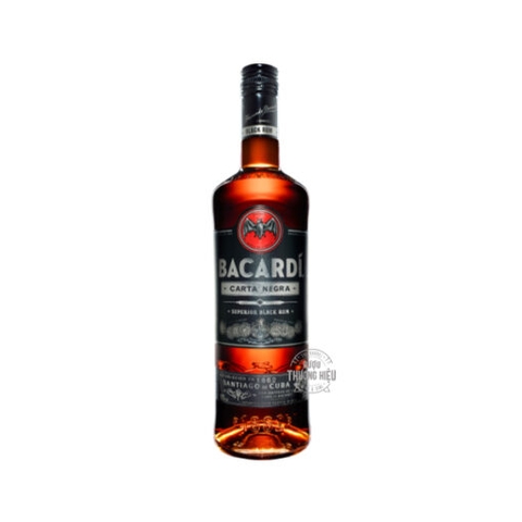 Rượu Rum Puerto Rico Bacardi Carta Negra 750ml G