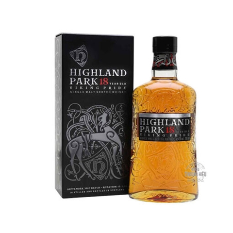 Rượu Whisky Scotland Highland Park 18YO Viking Pride 700ml G