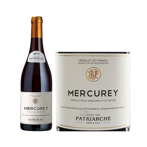 Rượu Vang Đỏ Pháp Patriarche Mercurey 750ml G