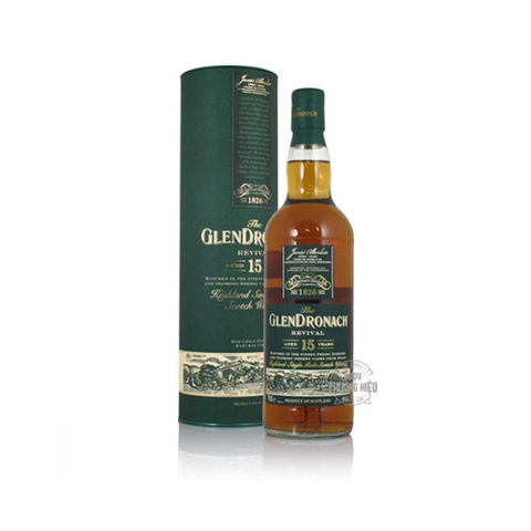 Rượu Whisky Scotland Glendronach 15YO Revival Highland 700ml S
