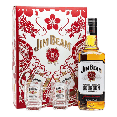 Rượu Whisky Mỹ Jim Beam White Bourbon 700ml HQ F24 S