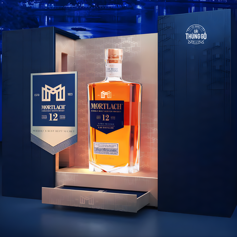 Rượu Hộp Quà Scotland Mortlach 12 Years Tết 2026 700ml G