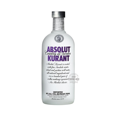 Rượu Vodka Thụy Điển Absolut Kurant 700ml G