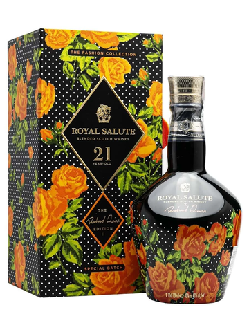 Rượu Whisky Scotland Chivas Royal Salute 21YO Richard Quinn Rose 700ml G