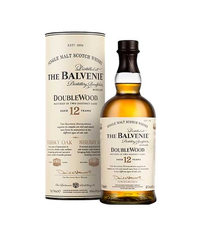 Rượu Whisky Single Malt Scotland Balvenie Double Wood 12YO 700ml S