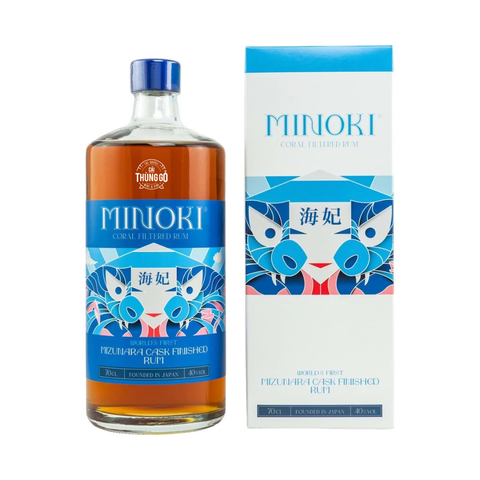 Rượu Rum Nhật Minoki Mizunara Cask Finished 700ml G