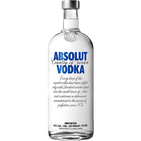 Rượu Vodka Thụy Điển Absolut Original Flavor 750ml G