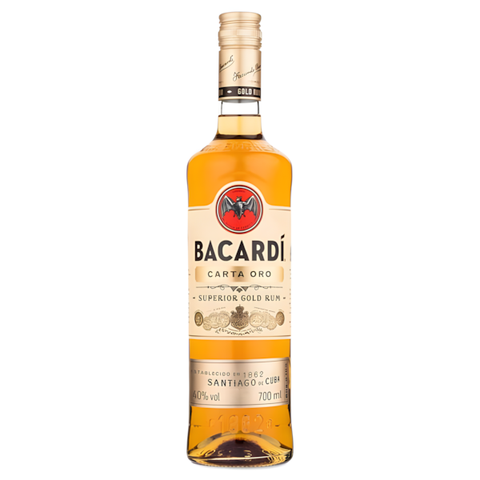 Rượu Rum Puerto Rico Bacardi Carta Oro Gold Rum 750ml S