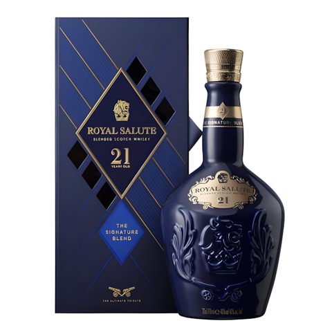 Rượu Whisky Scotland Chivas Royal Salute 21Yo Xanh Dương 700ml G