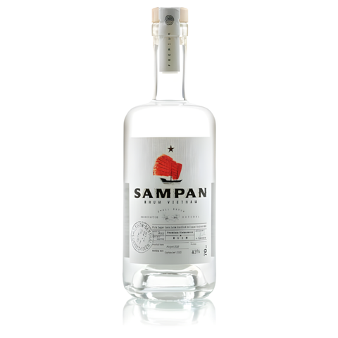 Rượu Rum Trắng Việt Nam Sampan 700ml G