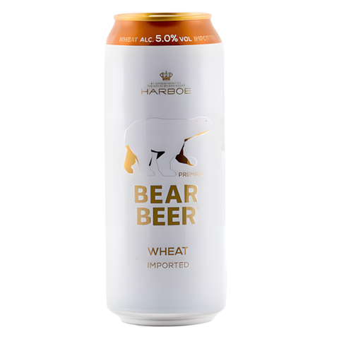 Bia Đức Harboe Bear Beer Wheat Imported 500ml G