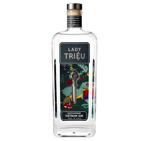 Rượu Gin Việt Nam Lady Triệu Contemporary Gin 700ml G