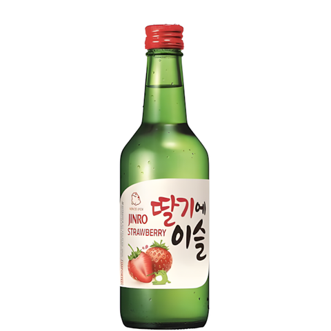 Rượu Soju Hàn Quốc Soju Jinro Strawbery 13% 360Ml G