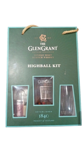 Rượu Whisky Scotland Glen Grant 12YO Rothes Speyside 700ml HQ F23 G