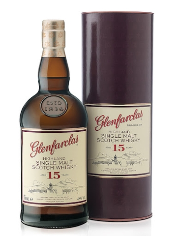 Rượu Whisky Single Malt Scotland Glenfarclas 15YO Highland 700ml G