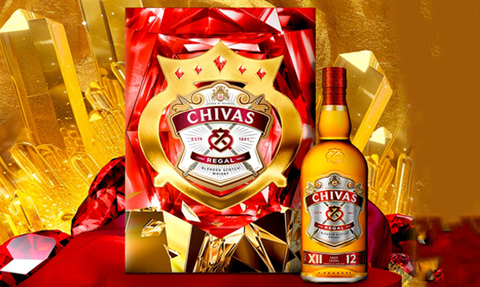 Rượu Whisky Scotland Chivas Regal 12YO 700ml HQ F25 G