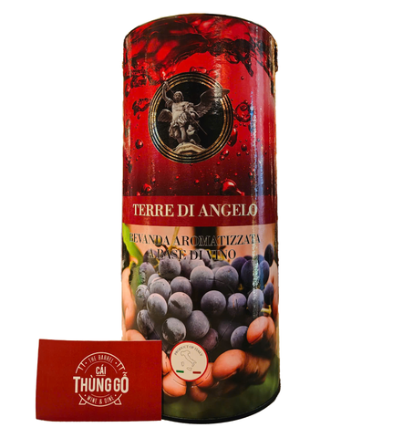 Rượu Vang Đỏ Ý Terre Di Angelo Rosso - Bịch 3 Lít G
