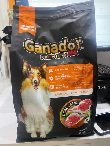 GANADOR PREMIUM DOG ADULT WITH LAMB _12KG (4X3KG) VN THỨC ĂN CHÓ