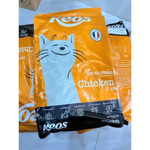 KEOS TAHH cho mèo vị gà dành cho mọi lứa tuổi - Bag 7 kg