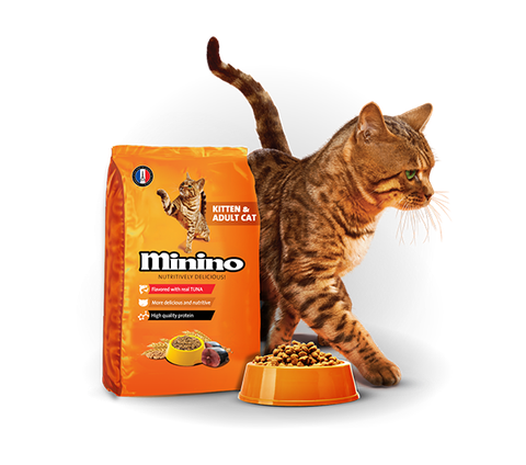 Minino Tuna Flavor-Bao 15.36kg(32x480g)-Thức ăn mèo