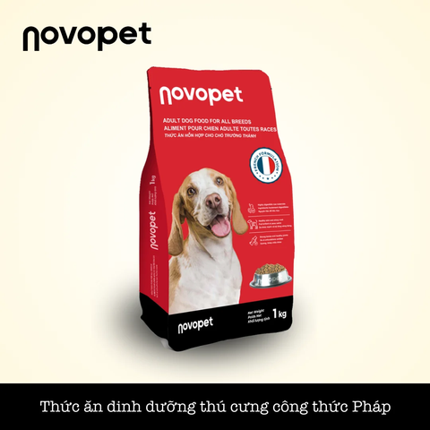 Novopet TAHH cho chó trưởng thành - Bag 20kg (20x1kg)