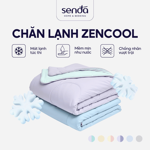 Chăn lạnh ZenCool - Chạm là mát, ngủ là ngon