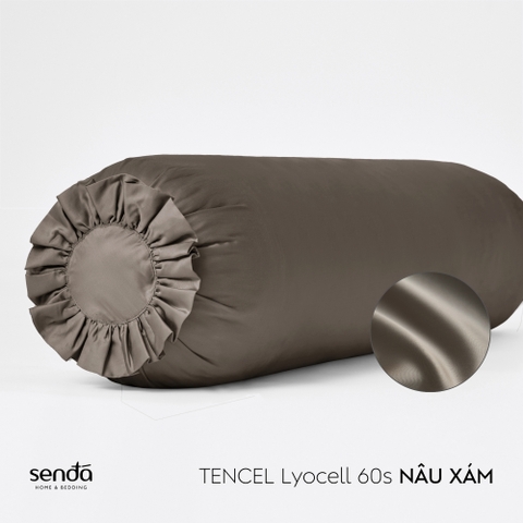 Vỏ gối ôm Lụa Tencel trơn màu 2
