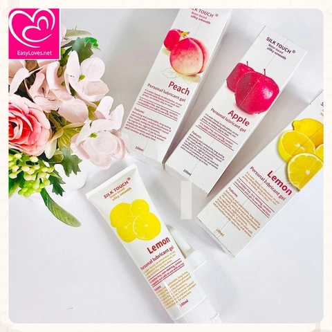 [Mã 119] Bôi trơn gốc nước Silk touch mùi hoa quả 100ml