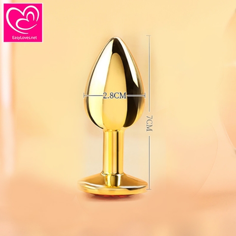 [Mã 50] Butt plug kim loại kích thích lỗ nhị