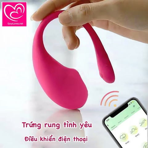 [Mã 71]Trứng rung tình yêu điều khiển qua App ĐT | Sạc tích điện