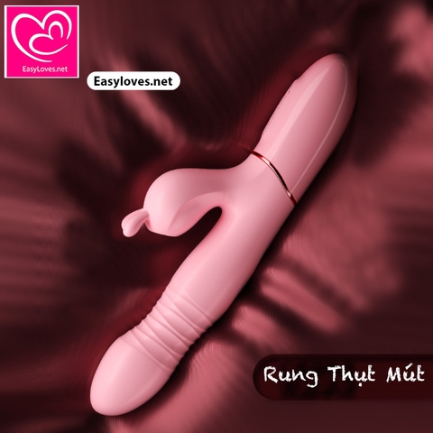 [Mã 76] Dương vật giả rung thụt mút hột le nhiều chế độ | Sạc tích điện