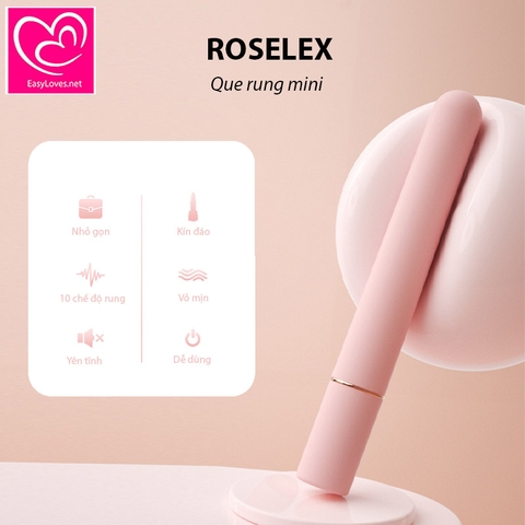 [Mã 78]Que rung mini rung 10 chế độ | Sạc tích điện