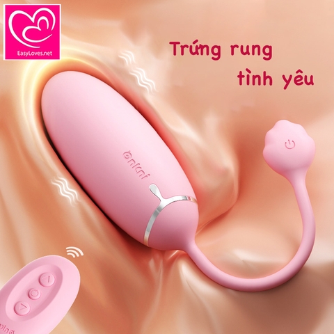 [Mã 07] Trứng rung tình yêu 10 chế độ | Sạc tích điện