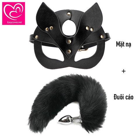 [Mã 03] Bộ Cosplay mặt nạ đuôi cáo sexy