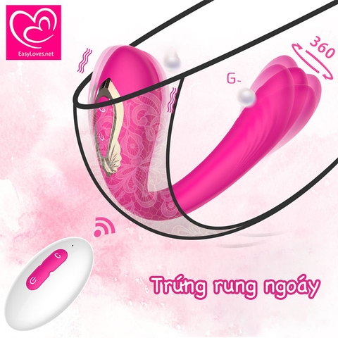 [Mã 15] Máy rung ngoáy 10 chế độ | Sạc tích điện