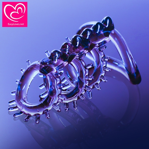[Mã 65] Vòng silicone gai siêu mềm chống tuột