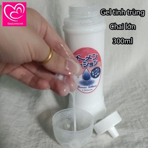 [Mã 87]Gel Bôi Trơn Mô Phỏng Tinh Trùng Nhật Bản Chai lớn 300ml