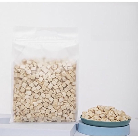 Thịt Gà Viên Sấy Khô Cho Chó Mèo Túi 500G - Gà Viên Sấy Khô Ăn Vặt Dành Cho Chó Mèo
