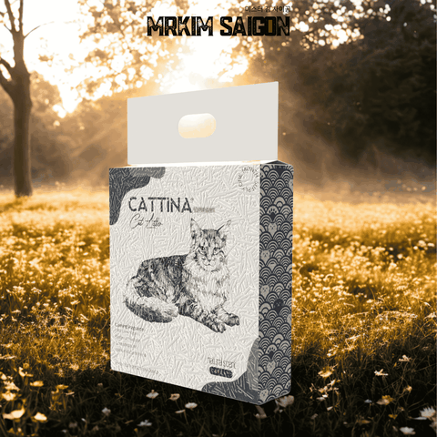 Cát Vệ Sinh Đậu Nành Cattina - Hương Coffee Macchiato 2kg