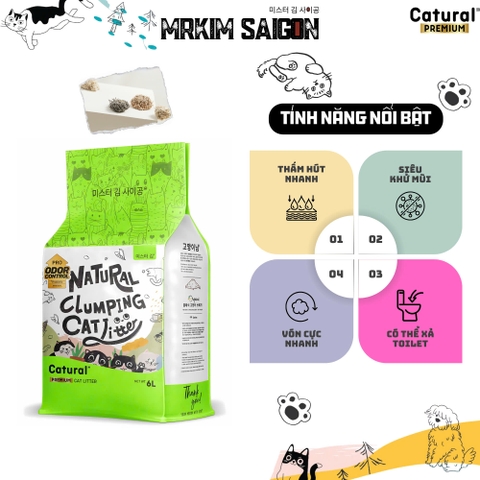 Cát Vệ Sinh Đậu Nành Michu 6L MrKim SaiGon