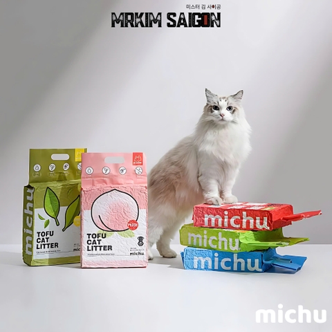Cát Sắn Vệ Sinh Cho Mèo MICHU 6L