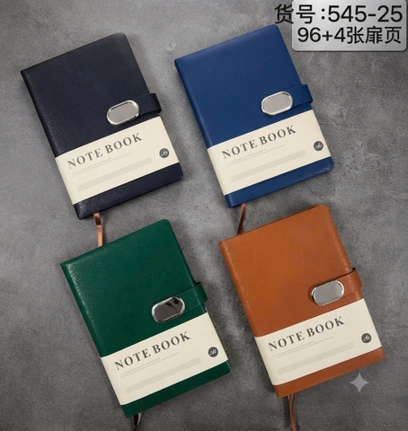 Sổ Da Cao Cấp 545-25 (100 Cuốn/Thùng)