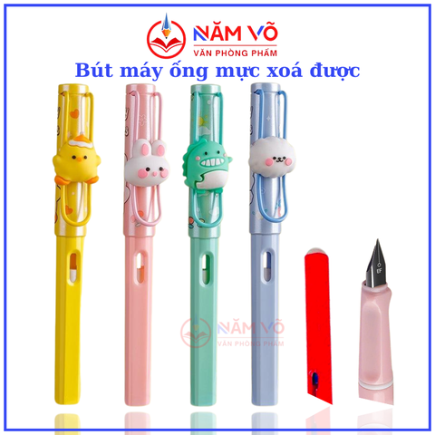 Bút Máy Xóa Được 9065, 9066, 9067 HỘP NHỰA (12 Cây/ Hộp; 120 Hộp/ Thùng)