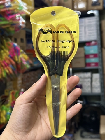 Kéo KING/ Vân Sơn Đồi Mồi TC120 (24 Cây/ Hộp; 30 Hộp/Thùng)