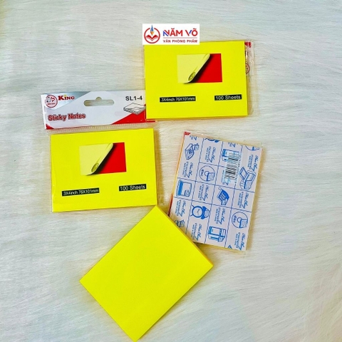 Giấy Note Đủ Màu Xing Li 3x4 (12 Xấp/Hộp; 40 Hộp/Thùng)