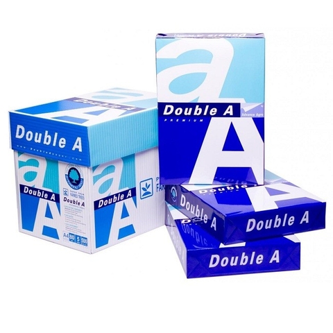 Giấy A4 Douple A 70gms (5 Ram/Thùng) 500 tờ/Ram)