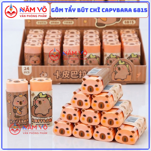 Gôm Cappy 6815 (24 Cái/Hộp, 48 Hộp/Thùng)
