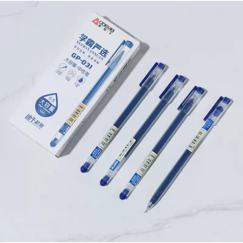 Bút Bi AO GP031 (Xanh, Đỏ, Đen) (12 Cây/ Hộp; 12 Hộp/ Lốc; 240 Hộp/Thùng)