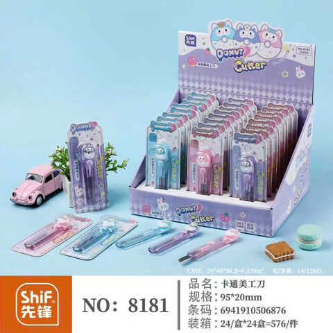 Dao Rọc Giấy 8181 (24 Cây/Hộp; 24 Hộp/Thùng)