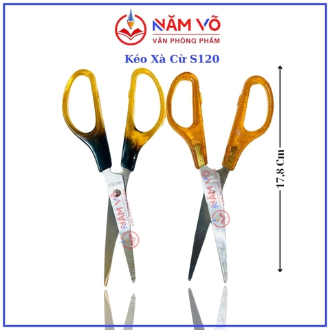 Kéo King Đồi Mồi 120 (24 Cây/ Hộp; 30 Hộp/Thùng)